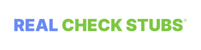 Real Check Stubs