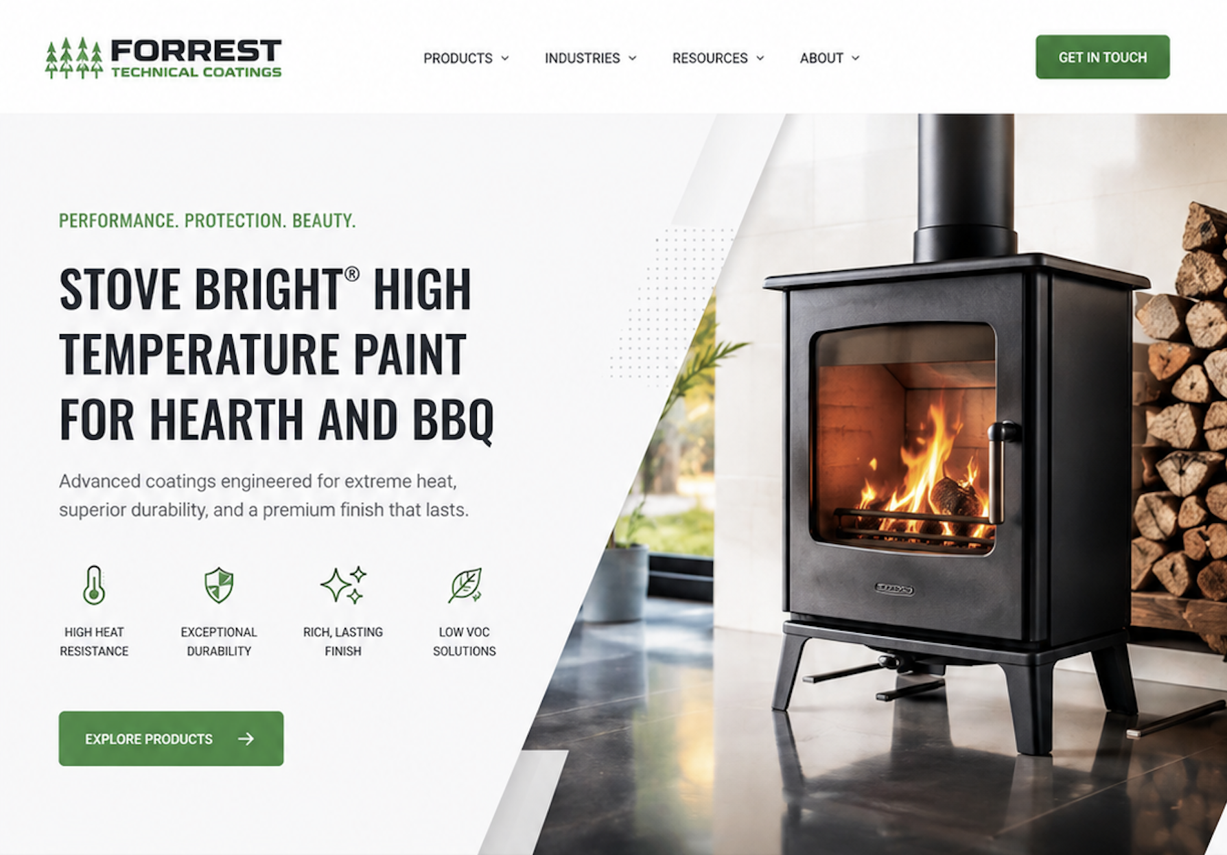 Forrest Technical Paintings website powered by Pathmonk