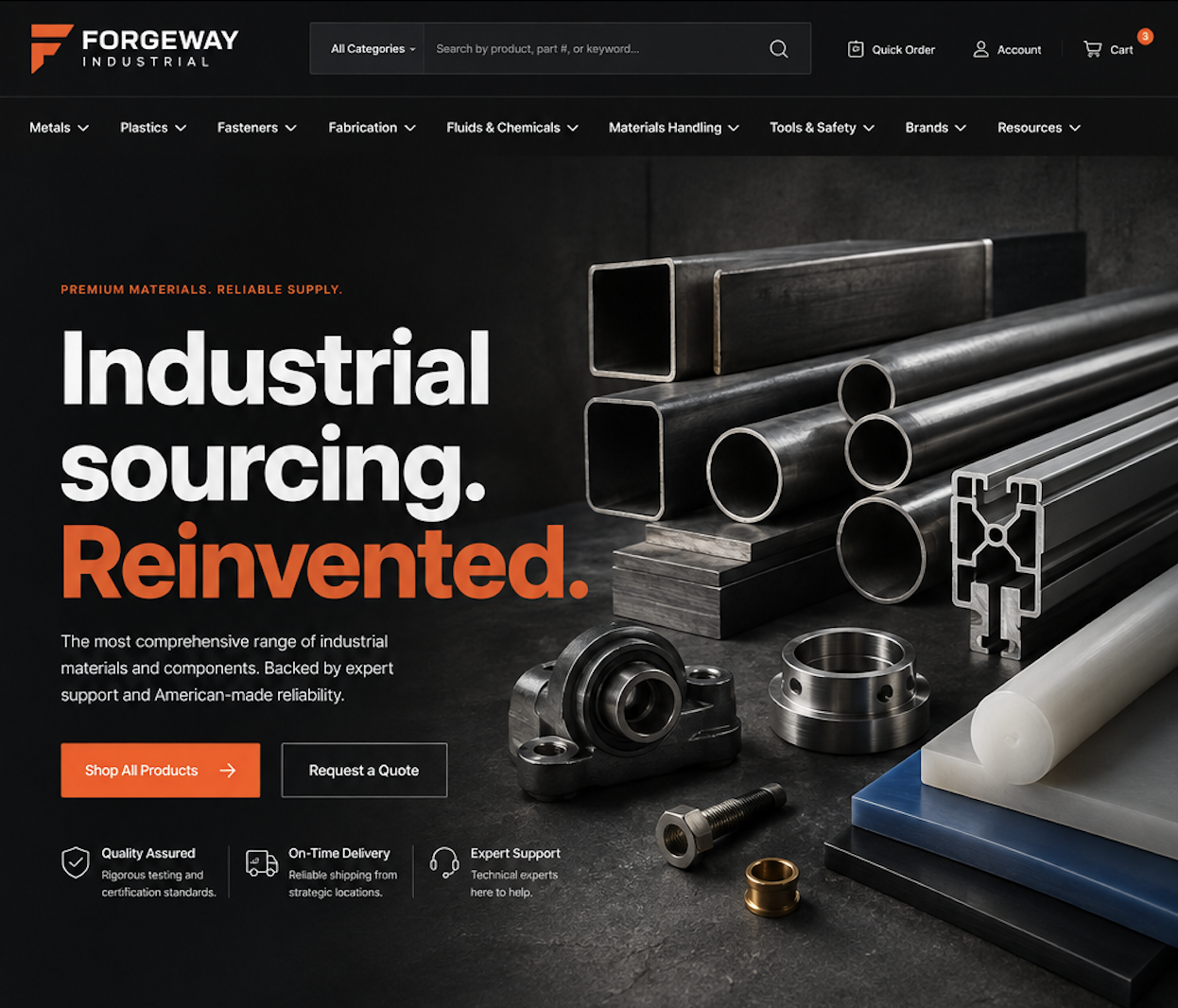 Forgeway Industrial site with a Pathmonk microexperience